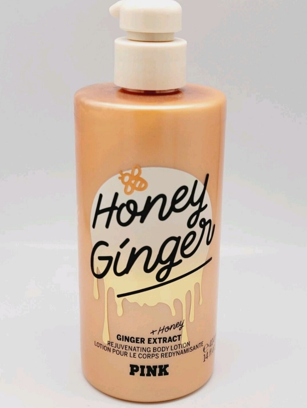 Victoria's secret pink honey ginger moisturizing body lotion LIMITED EDITION